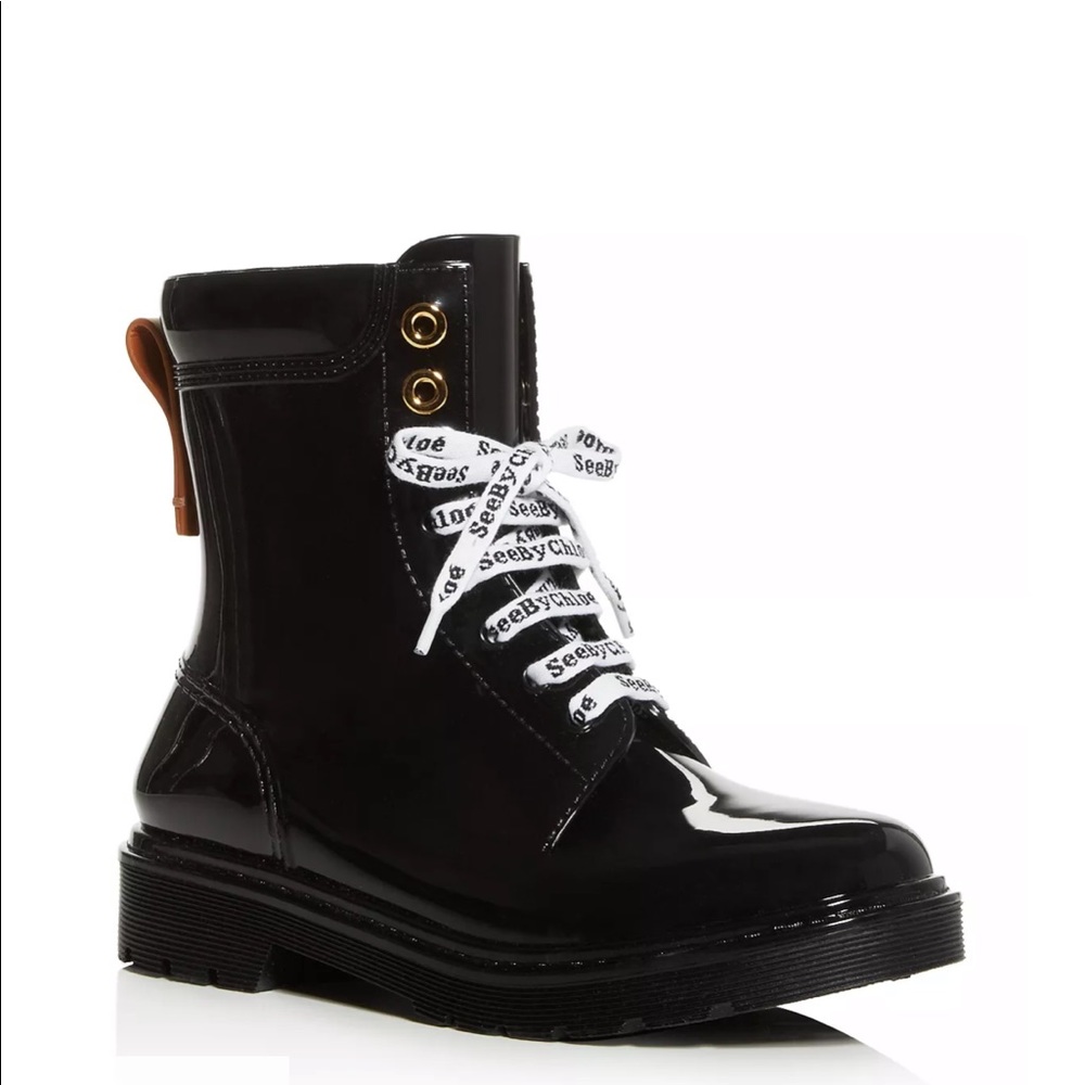 See by Chloe Florrie Rain Boots